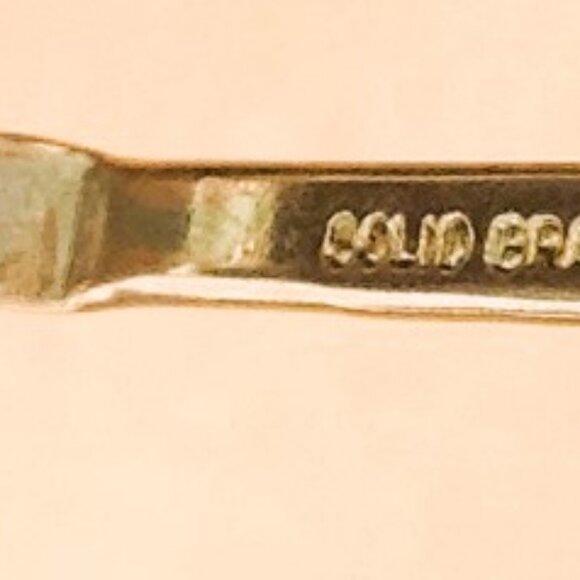 Cale Spain Genuine Lizard Belt Buckle Sz 36 Brass Buckle + Hardware - Picture 14 of 16